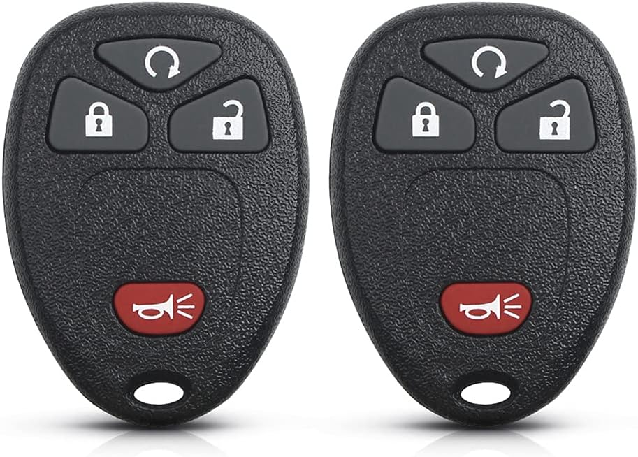 Keyless Entry Remote Car Key Fob Set of 2 D54000