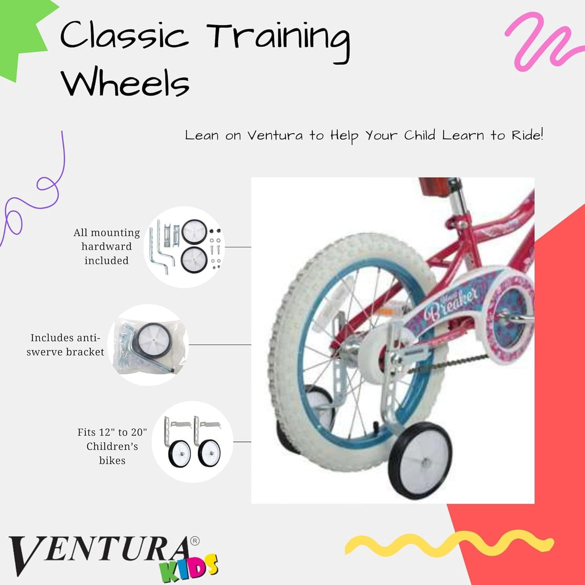 Bicycle Training Wheels Y711345