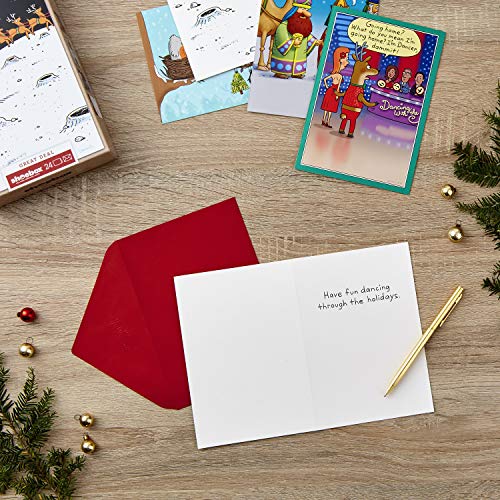 24 Christmas Cards with Envelopes V49303