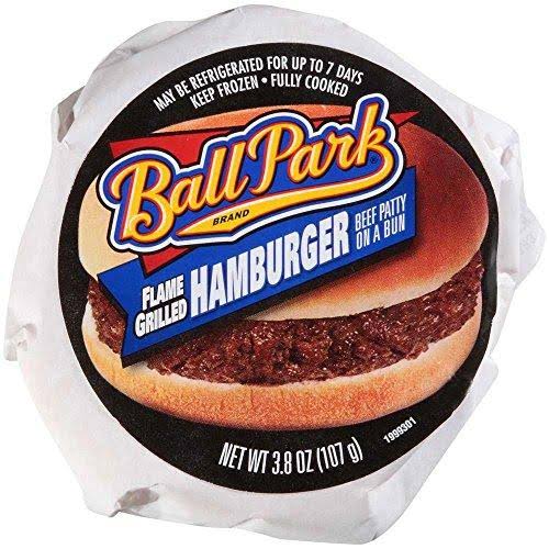 Hamburger Sandwich, 3.8 Ounce - 12 per CASE J41136