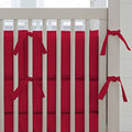 Solid Red Crib Bumper O54292