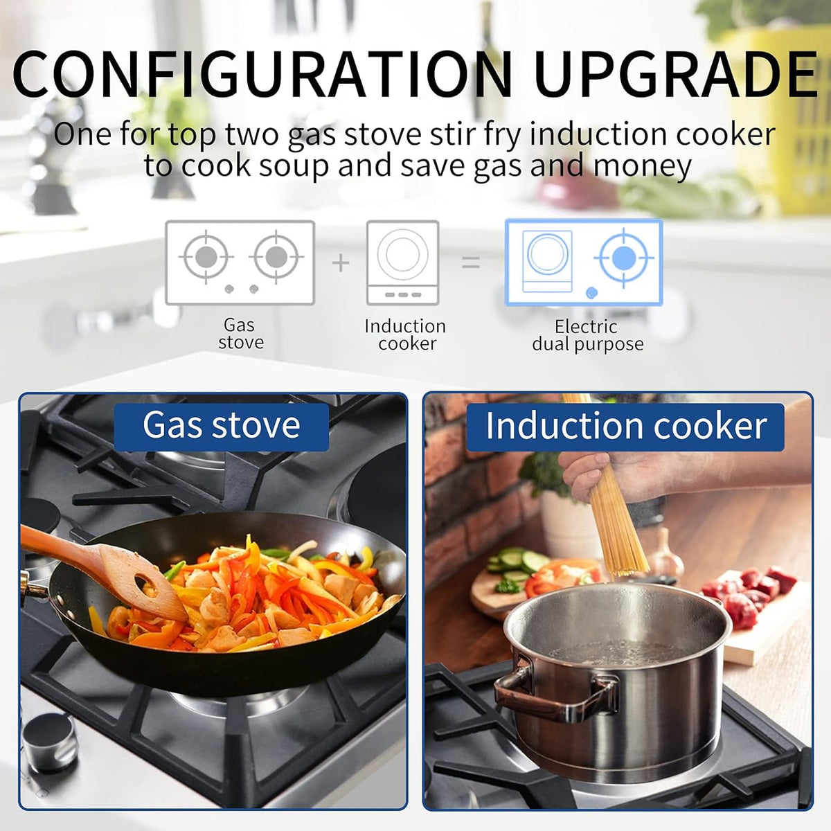 24×20 Inches Stainless Steel Gas Cooktop 3 Sealed Burners C48885