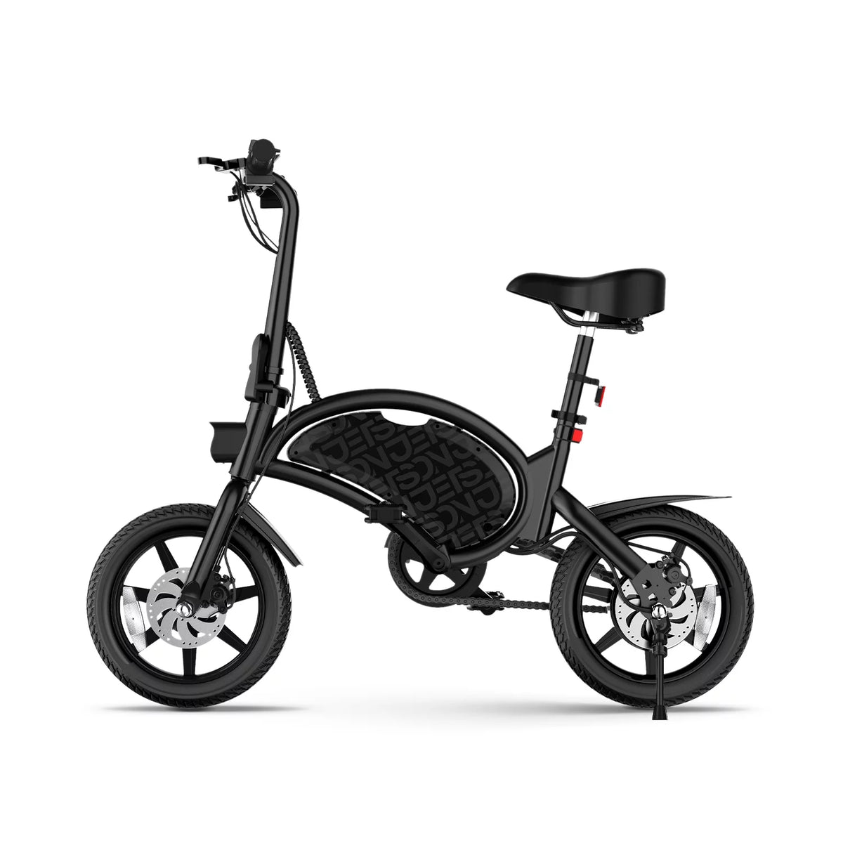 Black Folding Electric Bike L6054