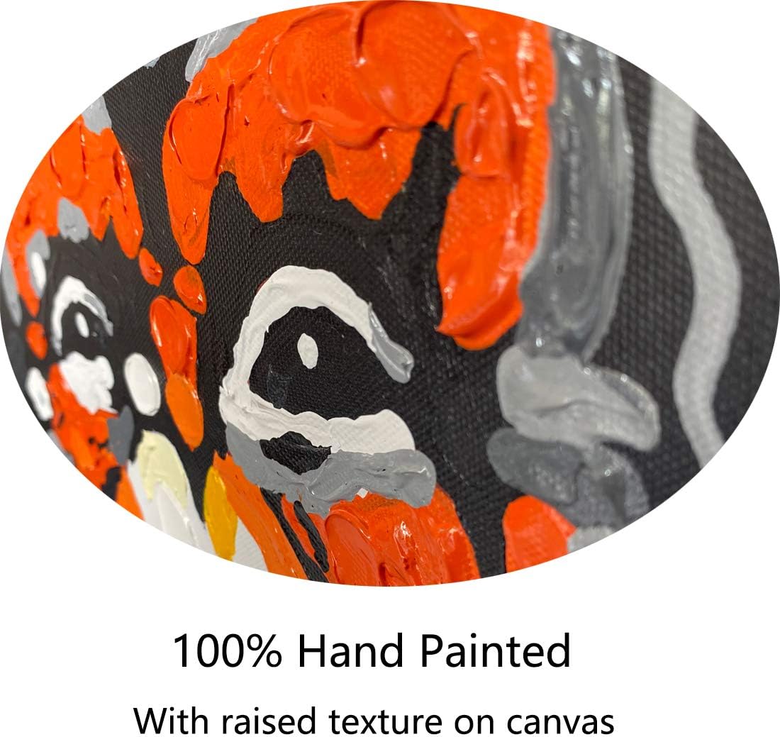 Hand Painted Gorilla Canvas Paintings Pack of 2 I4175