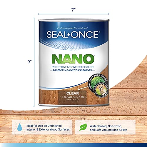 1 Gallon Clear Wood Sealant M875