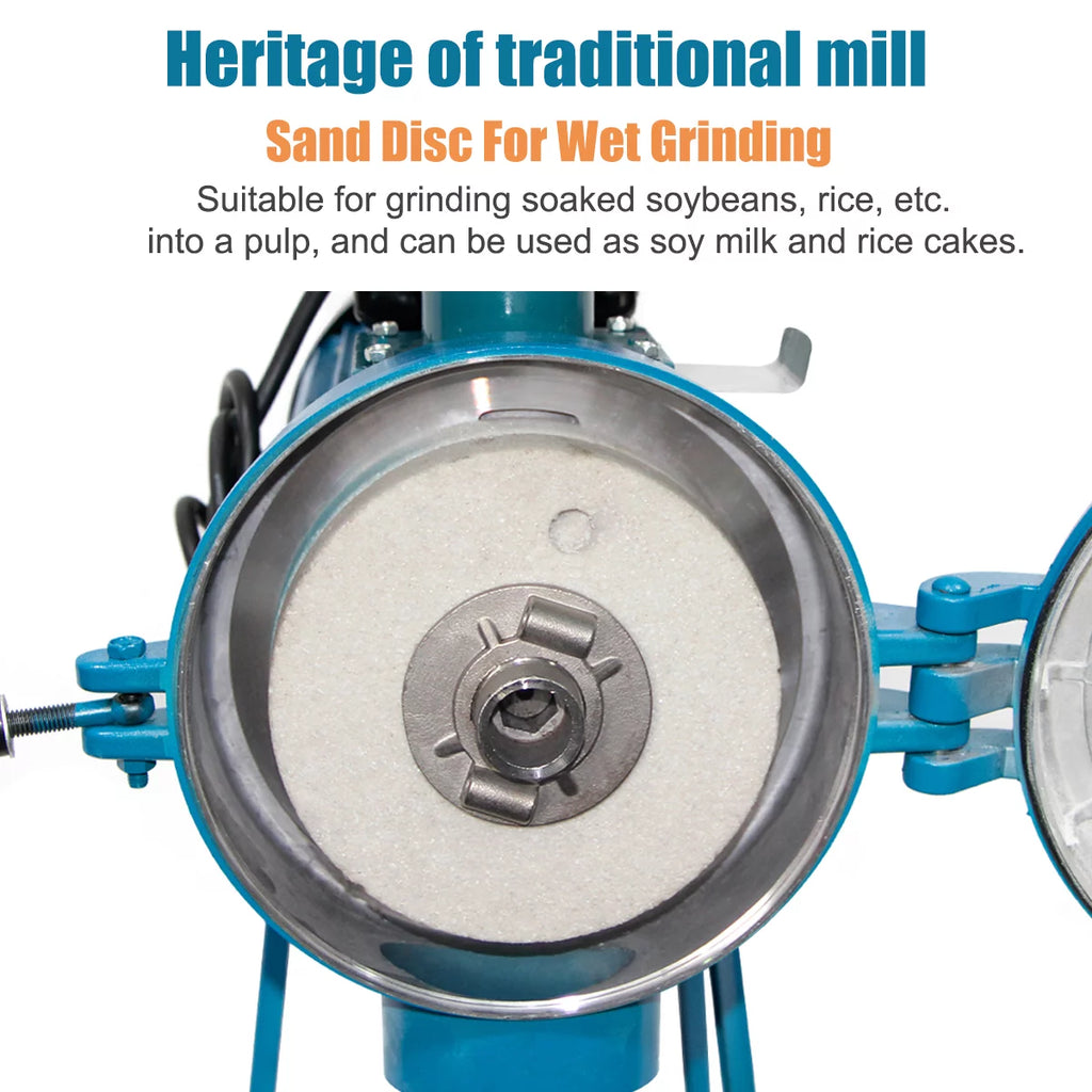 3000W Wet Dry Commercial Electric Grain Grinder Mill S51152