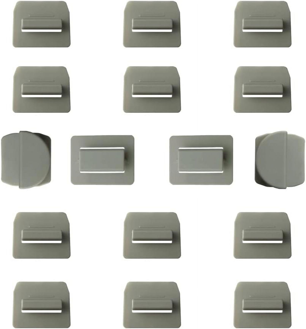 16 PCS White Sunshade Clips for Roof Shade M1538