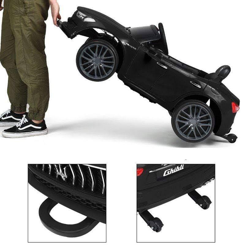 Black 12 V Remote Control Kids Ride on Car P214