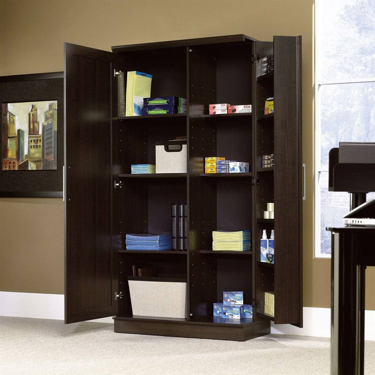 Brown Storage Cabinet H993871