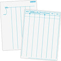 Two-Sided Dry Erase Board Set, 12” by 9” (Set of 6) O937