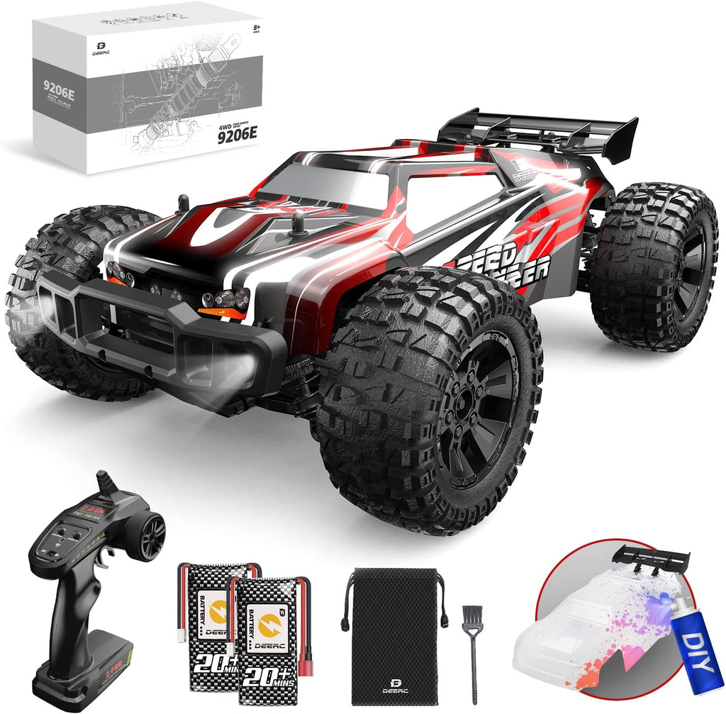 1:10 Scale 4WD Off Road RC Monster Truck with 2 Battery N8445