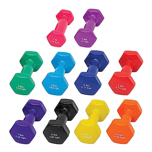 Vinyl Coated Dumbbells F530689