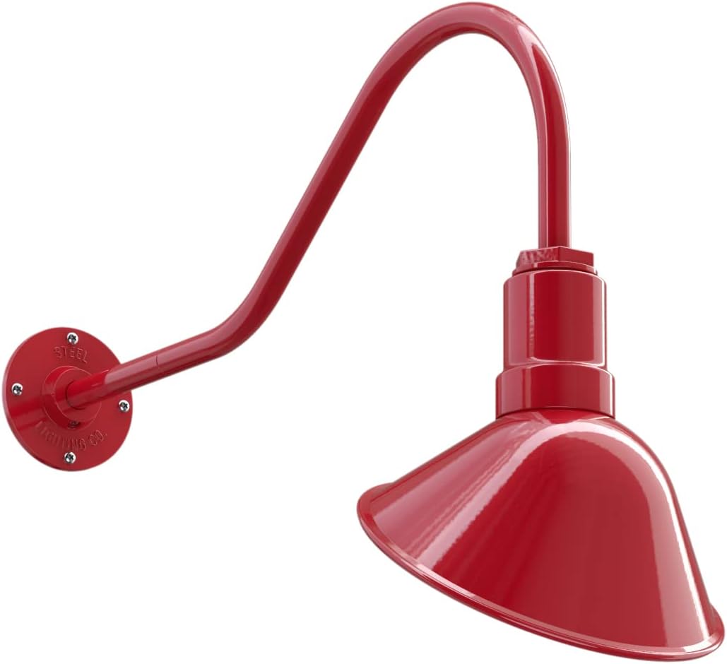 9 inch Dome 11 inch Straight Arm Sign Light G578