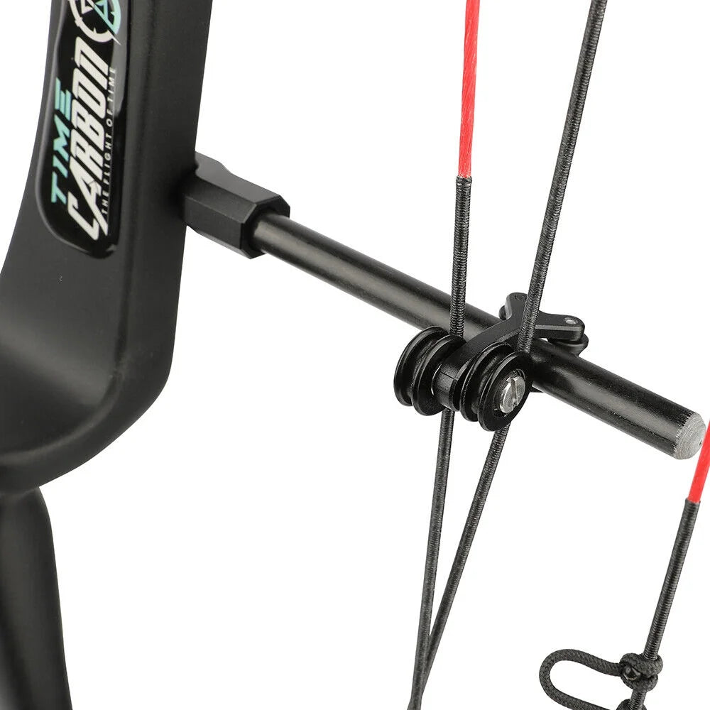 29 Inch Carbon Fiber Compound Bow 0-70lbs Adjustable 345FPS S967