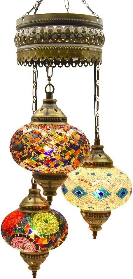 Mosaic Chandelier I25466