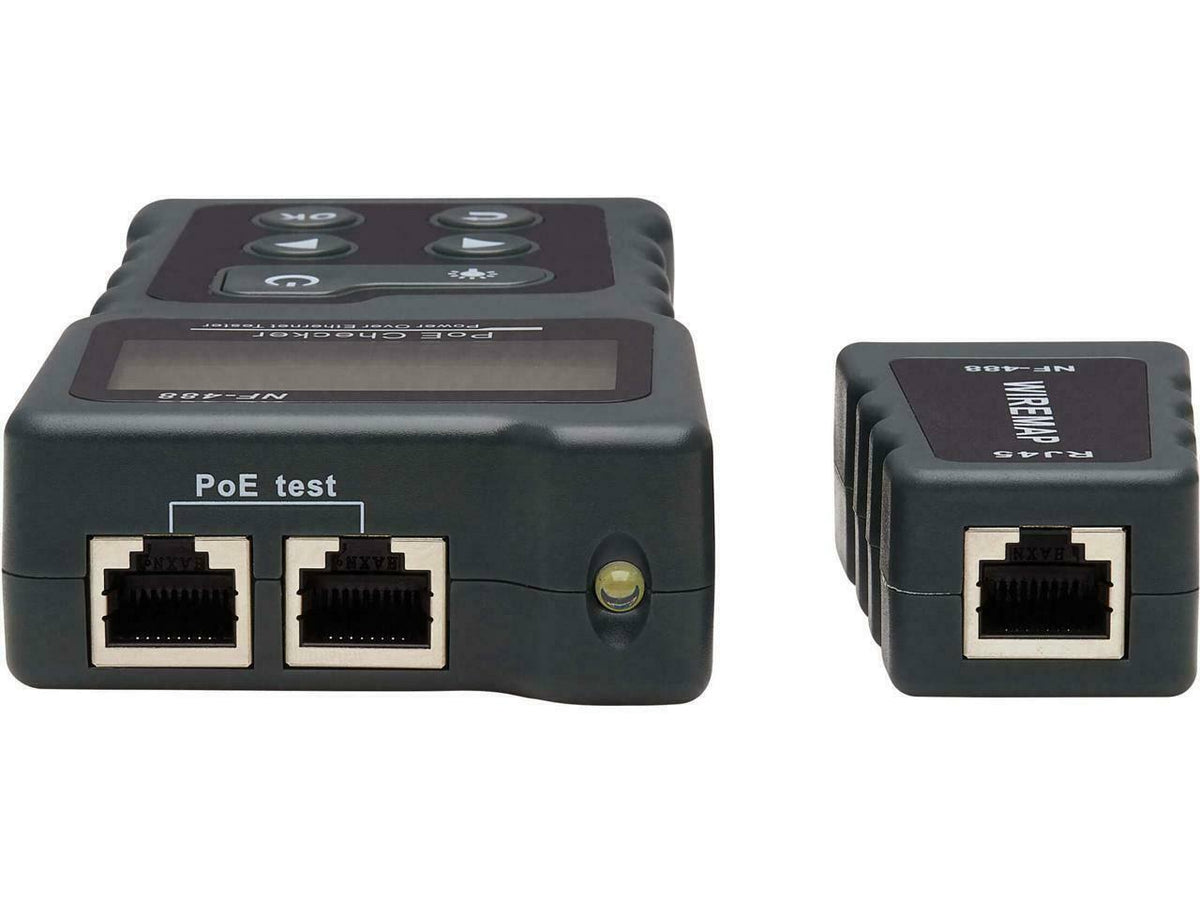 Network and Power over Ethernet Signal Tester with Carrying Case M1145
