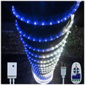 LED Rope Lights Red White Blue 30 Feet S761