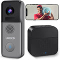 2K WiFi Wireless Rechargeable Battery Powered Video Doorbell Camera with Chime D470