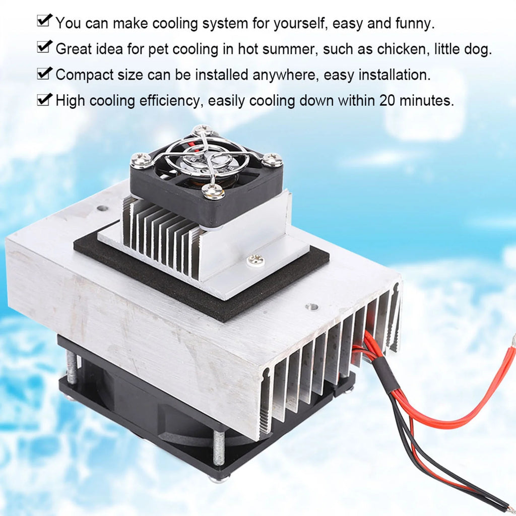 DIY Mini Semiconductor Refrigeration Cooling System Kit DC12V B206831