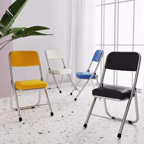 Purple Metal Folding Chair with Padded Seat W541360