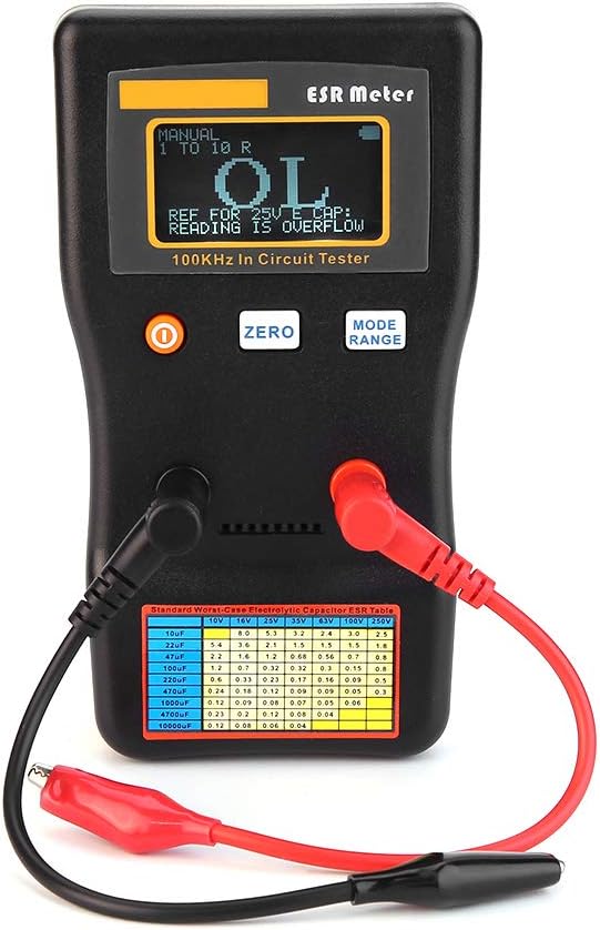 Auto Ranging ESR LCR Meter Capacitor Low Ohm Meter R513164