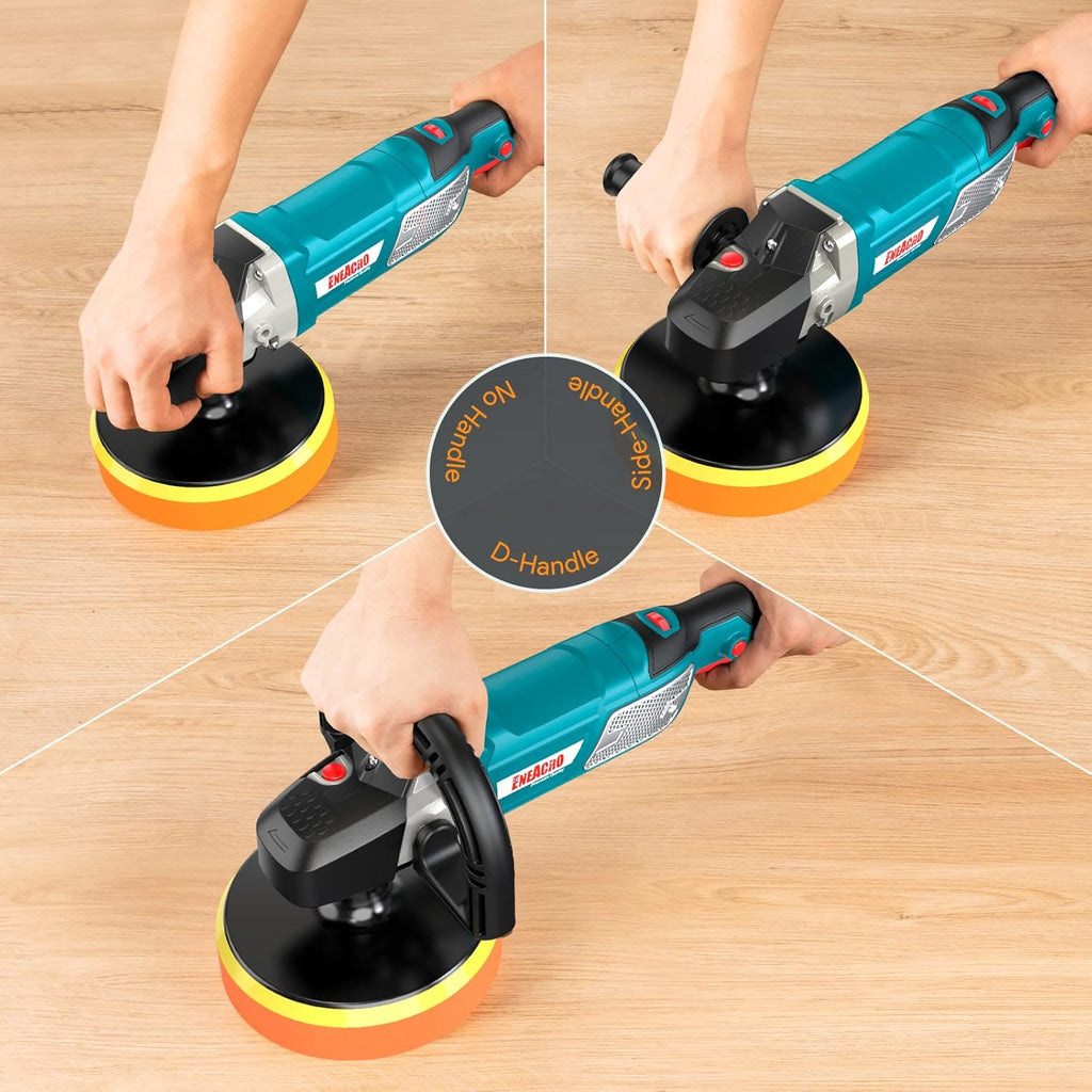 12 Amp 6-inch/7-inch Variable Speed Rotary Polisher I569