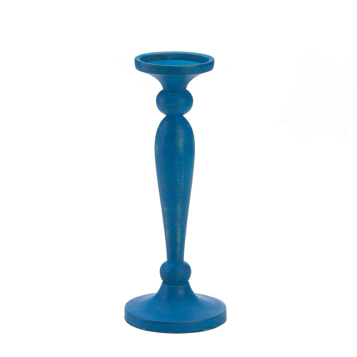 Blue Artisan Candle Holder C1760