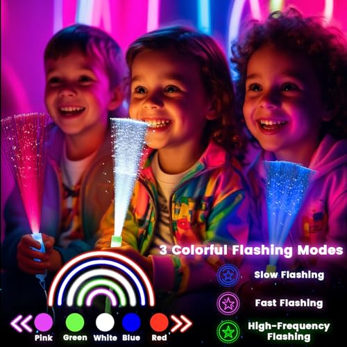 12PCS Colorful Flashing LED Light Up Glow Sticks W656