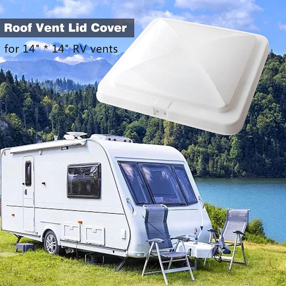 RV Roof Vent Cover 14x14 inch Waterproof J2433