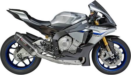 3/4 Exhaust Carbon Fiber Muffler Gray O8066