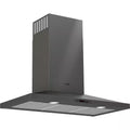 36 in. 600 CFM Convertible Wall Mount Range Hood with Light in Black Stainless Steel W479042