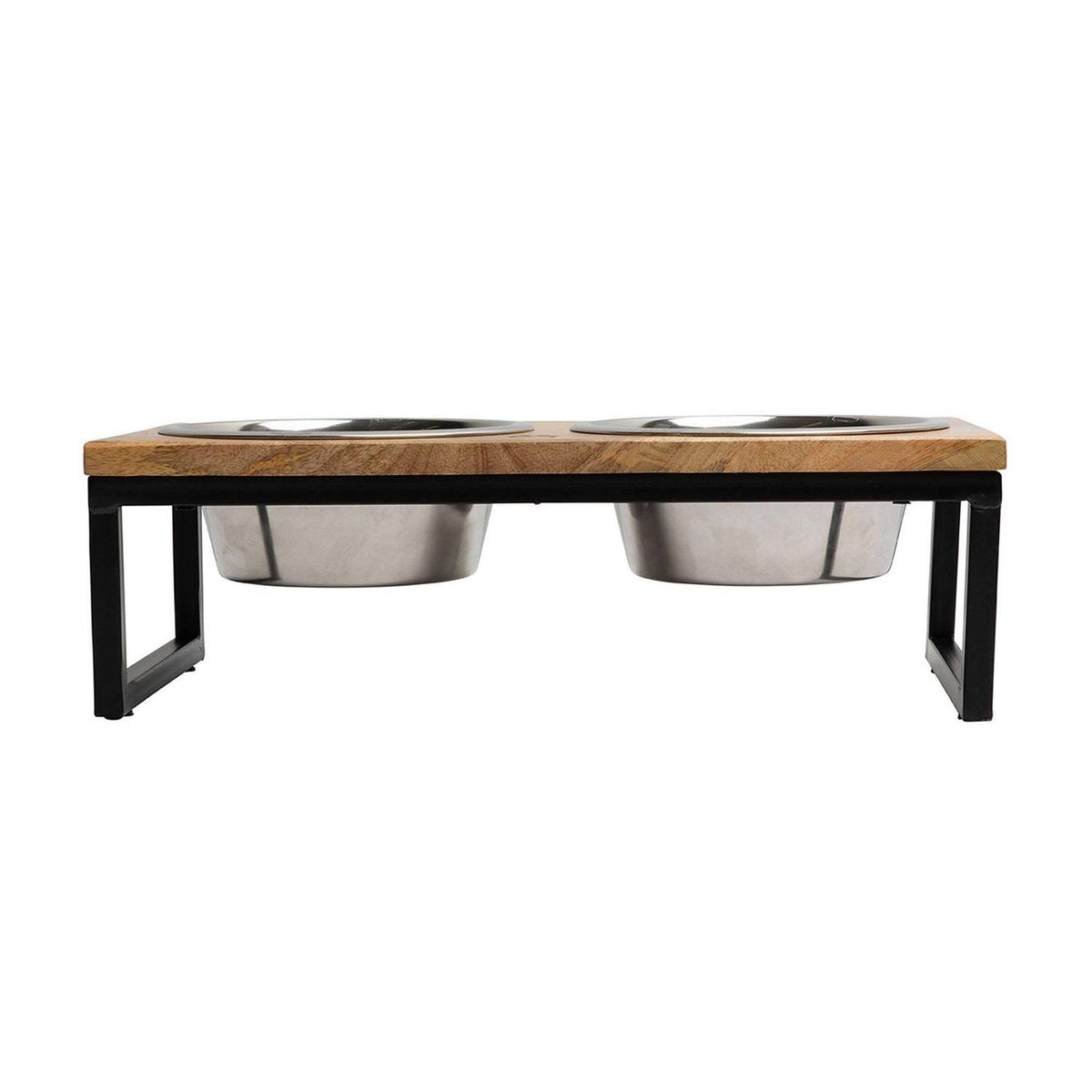 Elevated Wood & Metal Feeder L2498