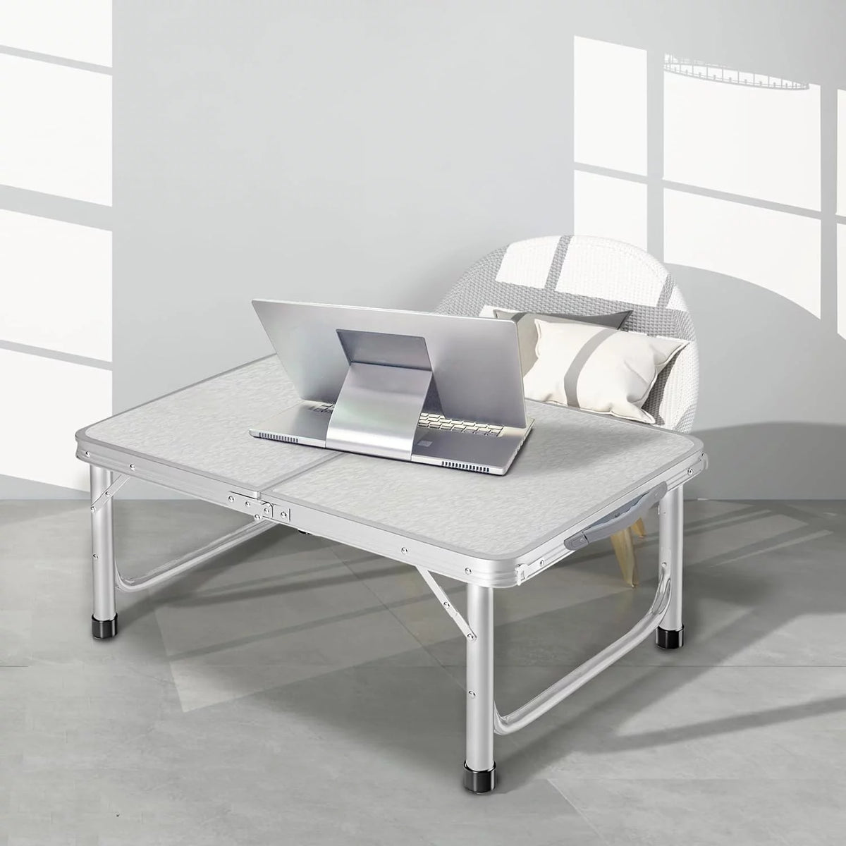 Small Aluminum Folding Camping Table I19826