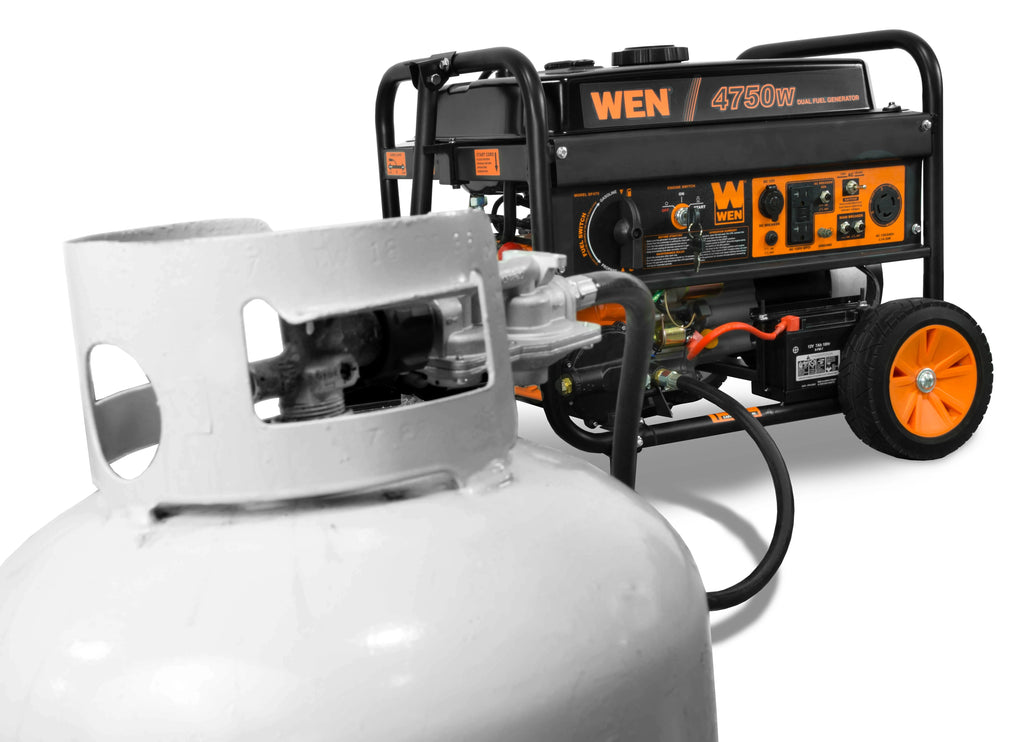 4,750/3,800-Watt Dual Fuel Portable Generator with Wheel Kit G1140
