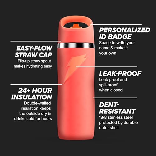 22oz Stainless Steel Water Bottle I865175
