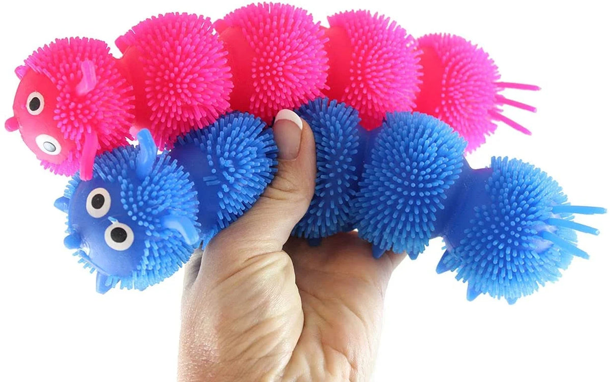 Set of 2 Caterpillar 8" Fidget Sensory Toy Q638793