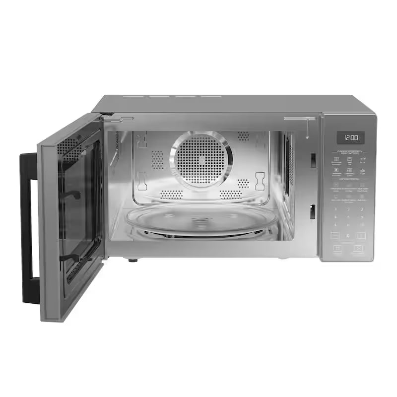Electric Built-In Microwave in Silver with Mirror Finish N5473