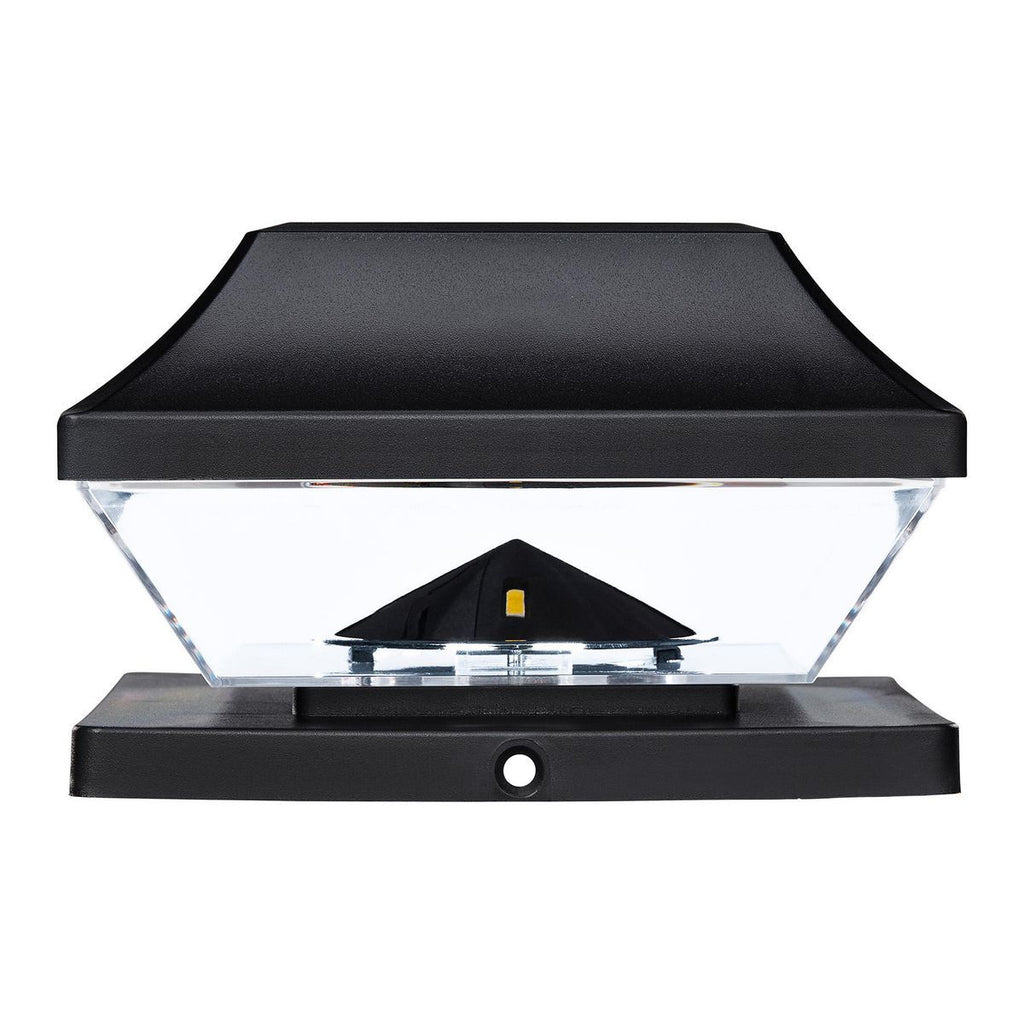 LED Solar Post Cap Lights 2-Pack Y638