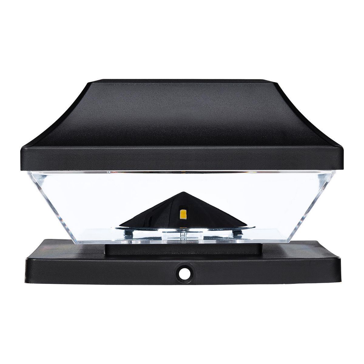 LED Solar Post Cap Lights 2-Pack Y638