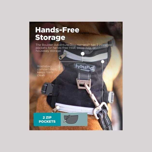 Adjustable Dog Harness with Pockets E488752