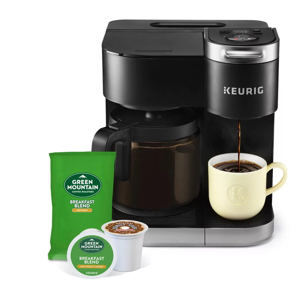 Single Serve and Carafe Coffee Maker N5557