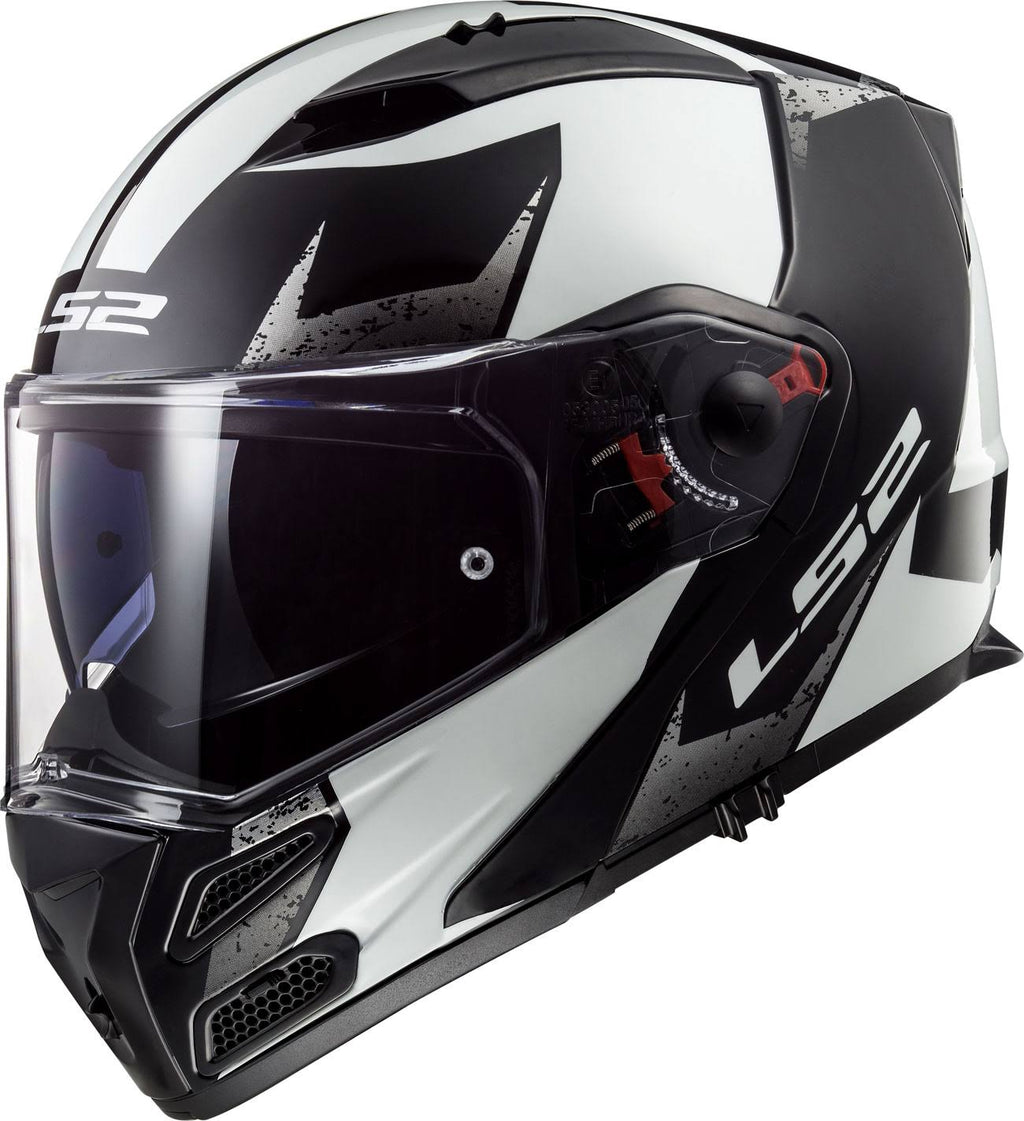 White / Black Helmet F2134
