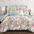 Blue & Yellow Comforter Set Full/Queen L4241