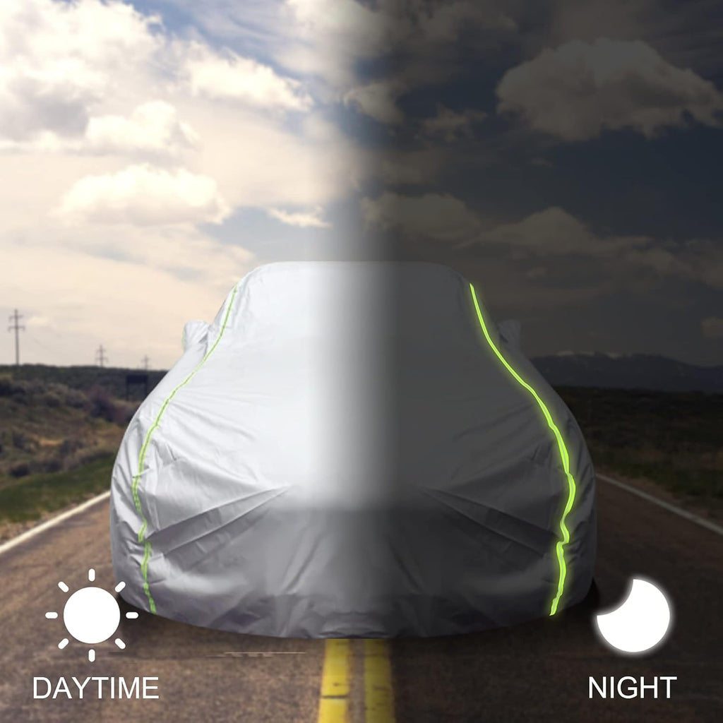 Waterproof All Weather Full Exterior Car Cover with Zipper S273811