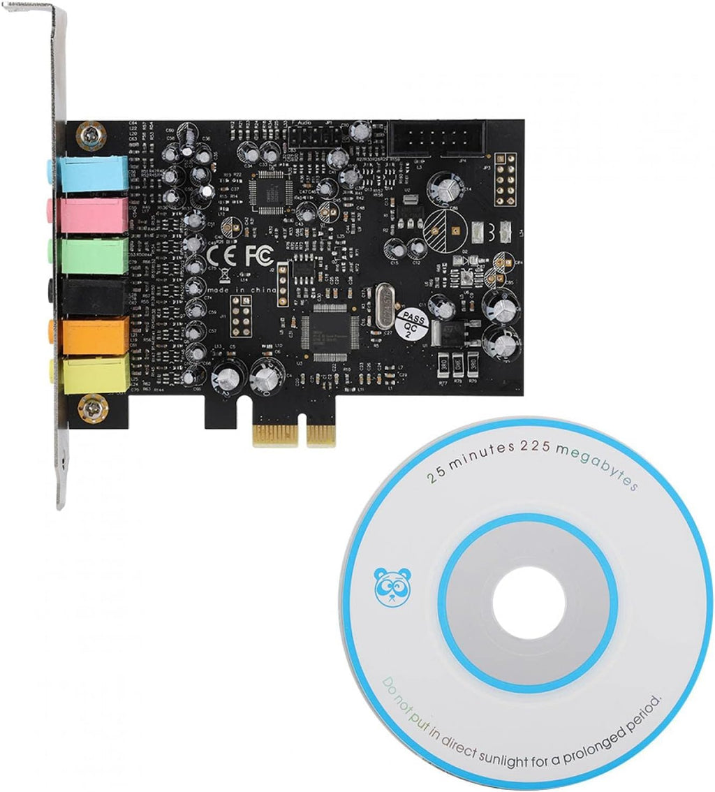 Black PCI-E 7.1 Sound Card I162875