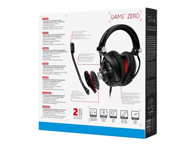 Enclosed Gaming Headset Black I86469