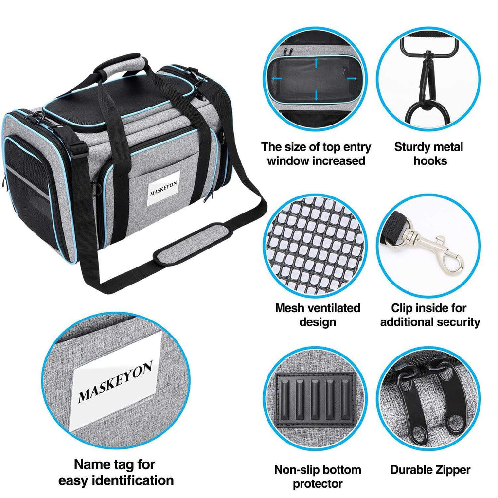 Soft Sided Collapsible Pet Carrier N5858