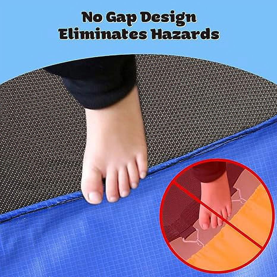 55/60 Mini Trampoline with Safety Net Pad A132