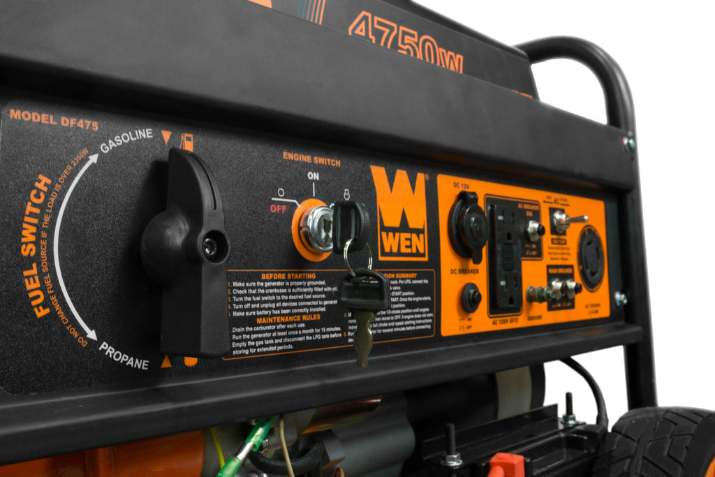 4,750/3,800-Watt Dual Fuel Portable Generator with Wheel Kit G1140