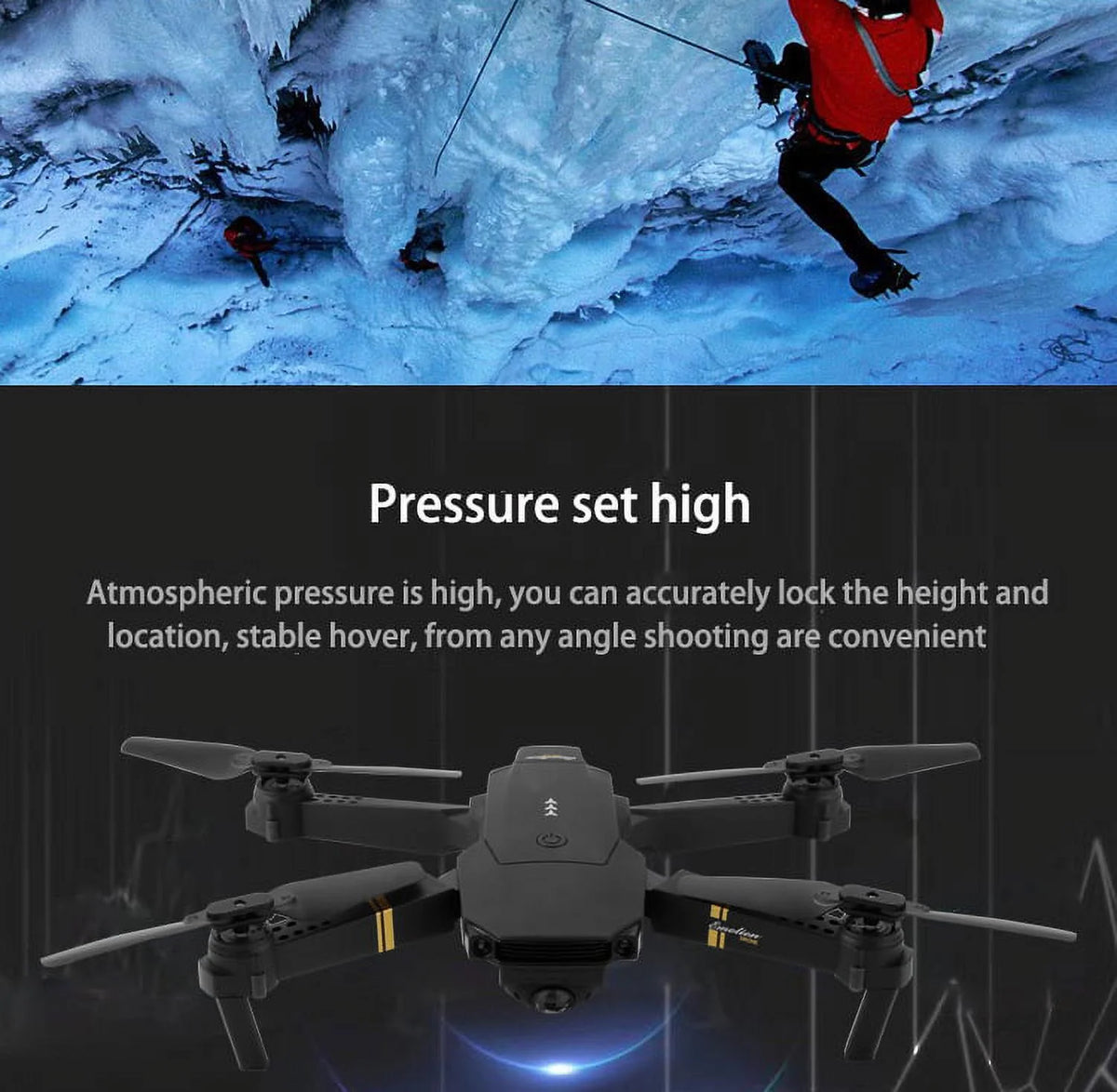 4K Folding Drone Quadcopter with Adjustable Camera A241